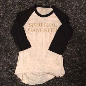 Spiritual Gangster Baseball T